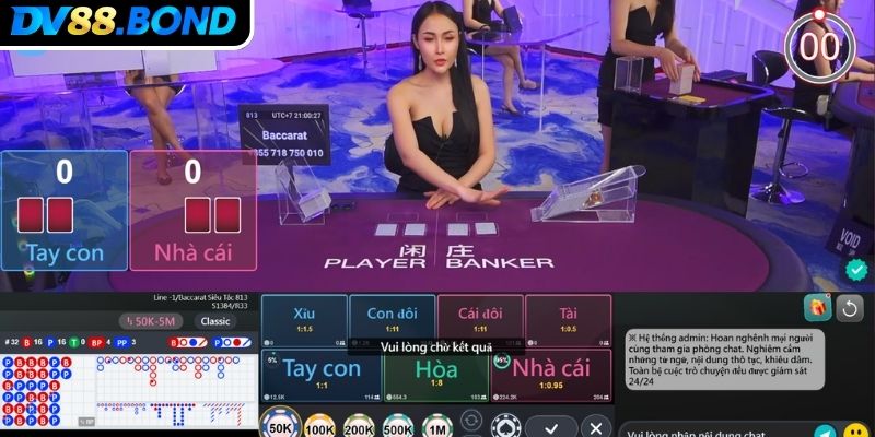 Soi cầu Baccarat DV88