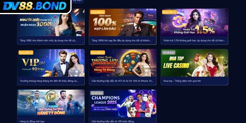 Khuyến Mãi DV88 Cơ Hội Vàng Để Bứt Phá Trong Cá Cược 3 Tận dụng tối đa khuyến mãi DV88 chìa khóa thành công