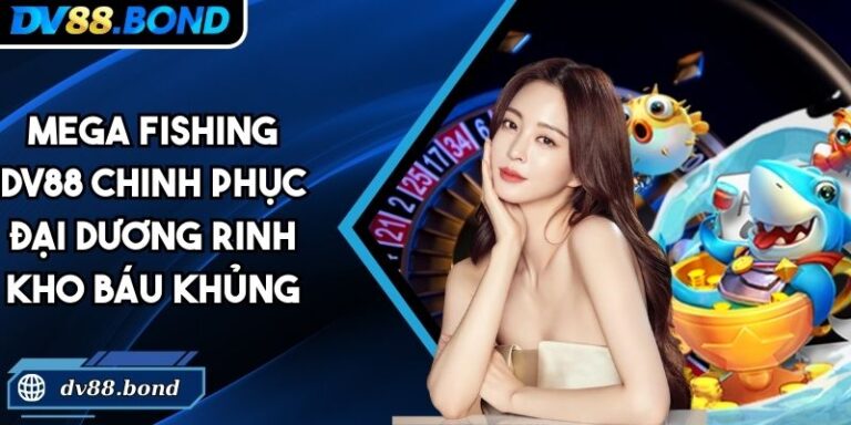 Mega Fishing DV88 Chinh Phục Đại Dương Rinh Kho Báu Khủng 10 Mega Fishing DV88