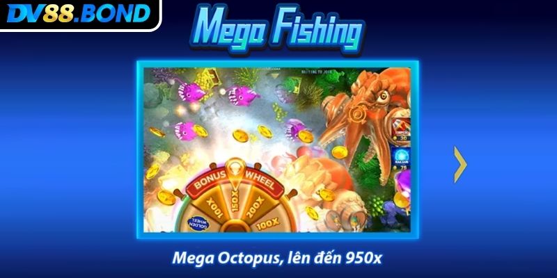 Mega Fishing DV88 Chinh Phục Đại Dương Rinh Kho Báu Khủng 1 Tổng quan về siêu phẩm bắn cá Mega Fishing DV88