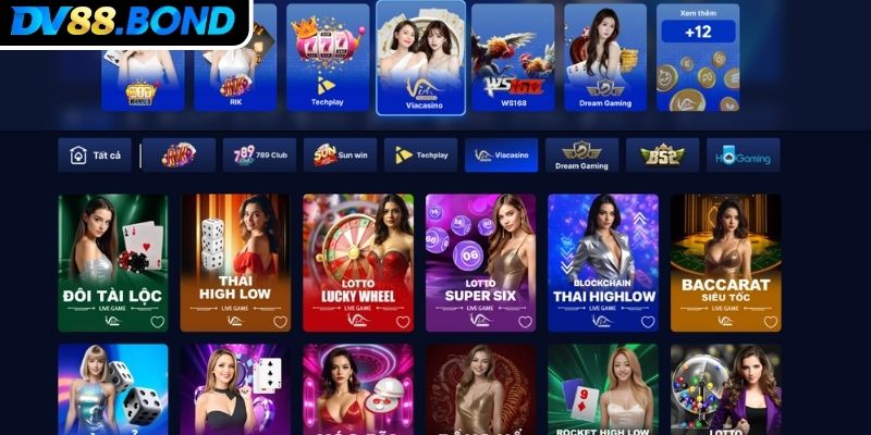 Khái quát vài nét về sảnh cược Via Casino DV88 
